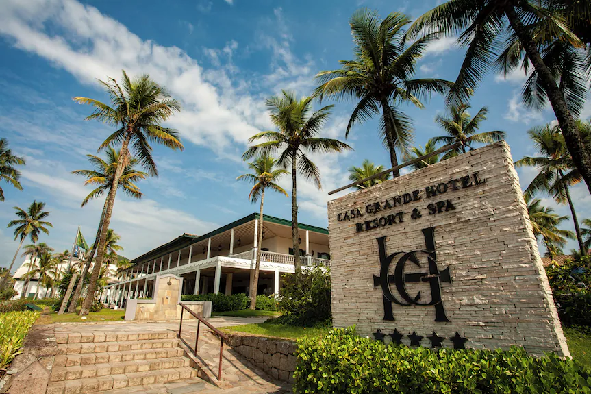 Entrada do Casa Grande Hotel Resort & Spa